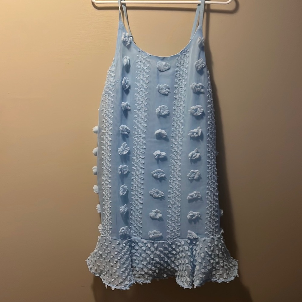 Pink Lily blue Easter dress